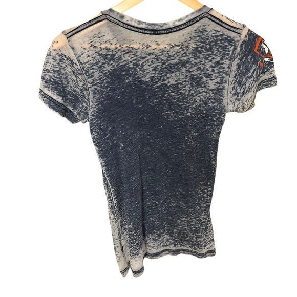 Affliction American Customs women’s‎ sheer tshirt size small - Picture 3 of 5